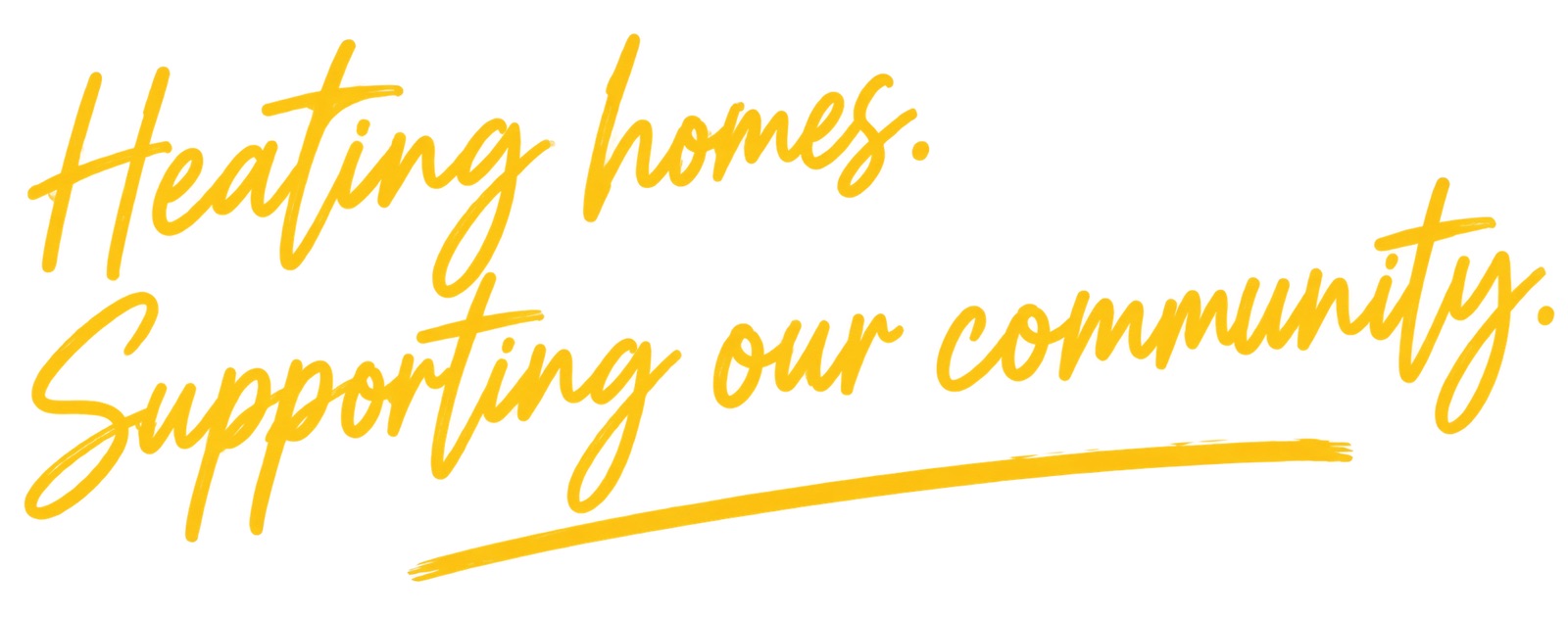 Heating homes. Supporting our community.