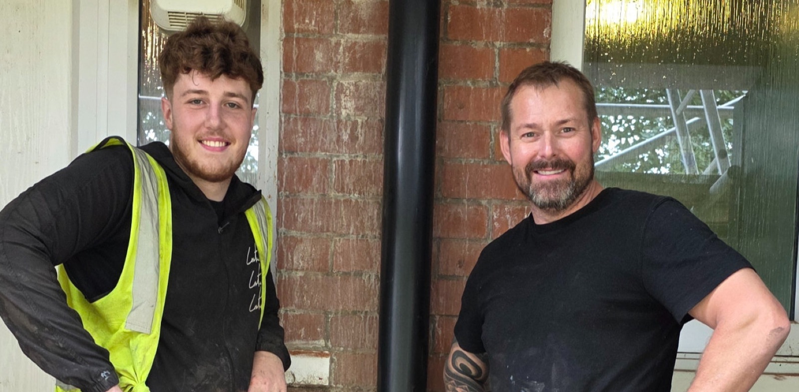 Mike and Harry, the MGA team